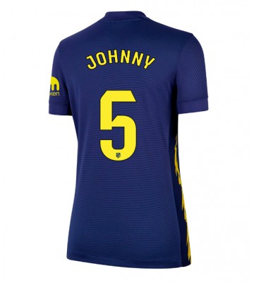 Atletico Madrid Johnny Cardoso #5 Udebanetrøje Dame 2025-26 Kortærmet
